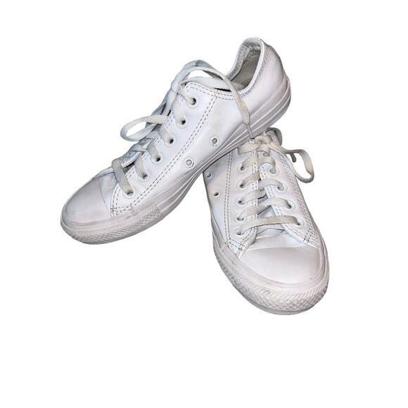 Converse Chuck Taylor All Star Leather low top unisex sneaker M4.5/W6.5 - Picture 1 of 11